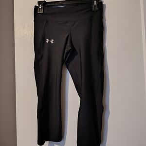 Under Armour Black Performance Capris